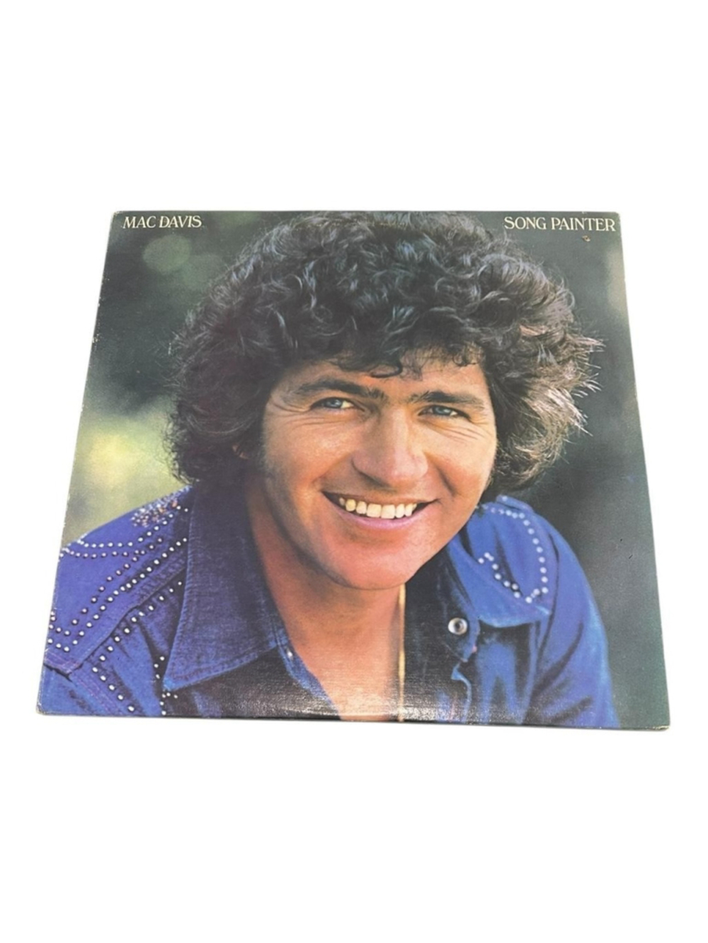 Vintage Mac Davis Vinyl LP Song Painter 1974 Columbia Country Pop Black Canada